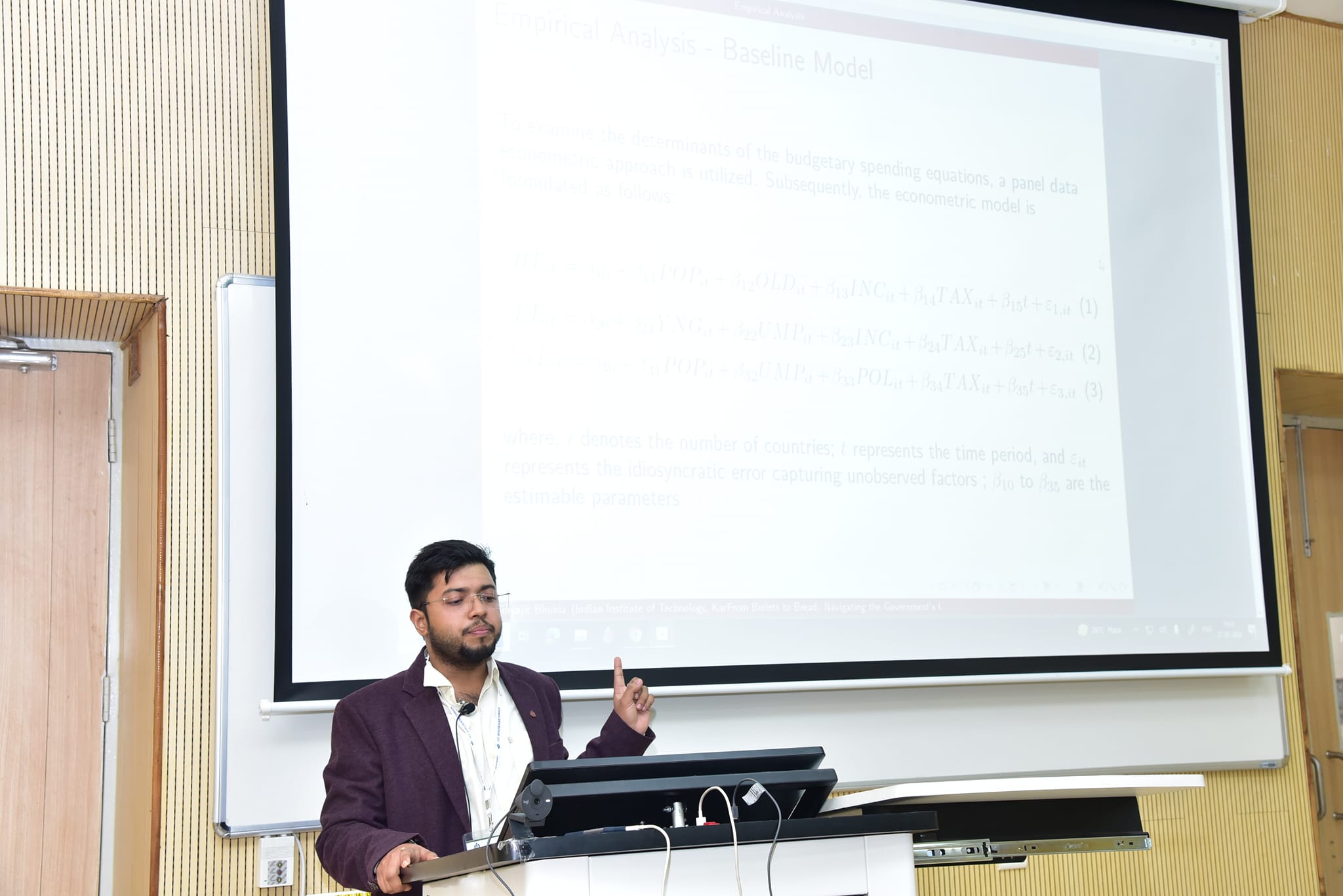 Soumyajit Bhunia, presented at the 27th Annual Conference of the Indian Political Economy Association , organized by IIT Bhubaneswar.