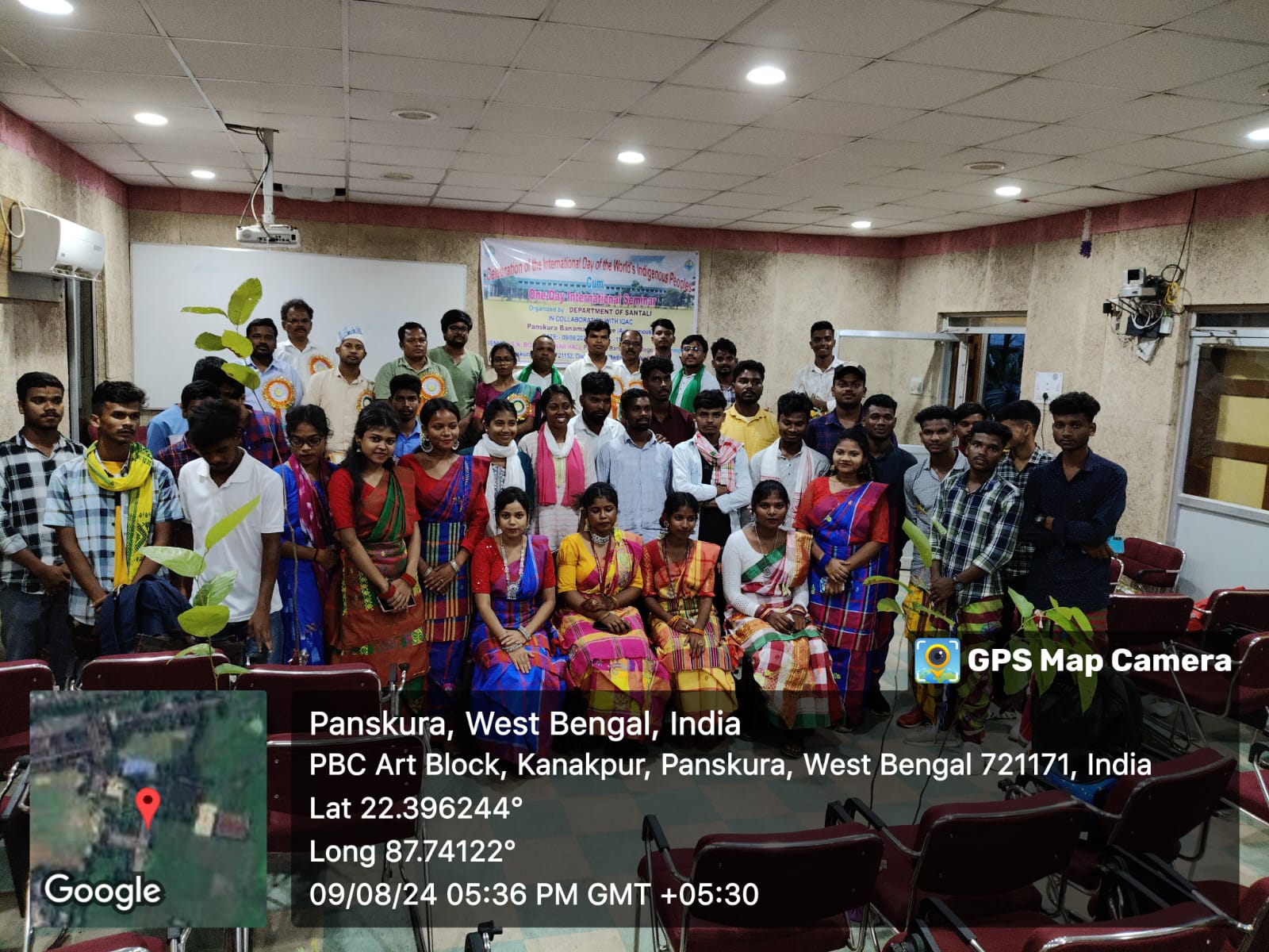 Celebration of The International Day of World's Indigeneous Peoples cum One Day International Seminar  on 9th August 2024, Organised by Department of Santali, Panskura Banamali College (Autonomous).